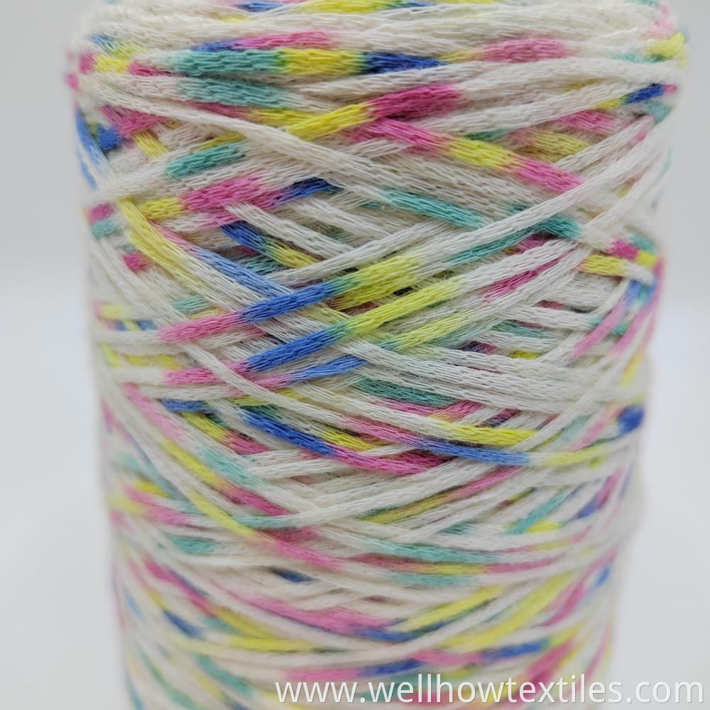 Space Dyed Tape Yarn 3